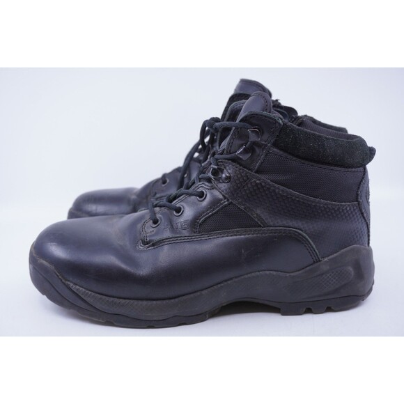 5.11 Tactical ATAC 6" Side Zip Mens Sz 12 Black Leather Combat LaceUp Ankle Boot - Picture 3 of 7